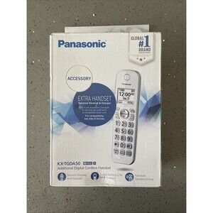 Panasonic KX-TGDA50W1 Extra Handset Digital Cordless Phone NEW